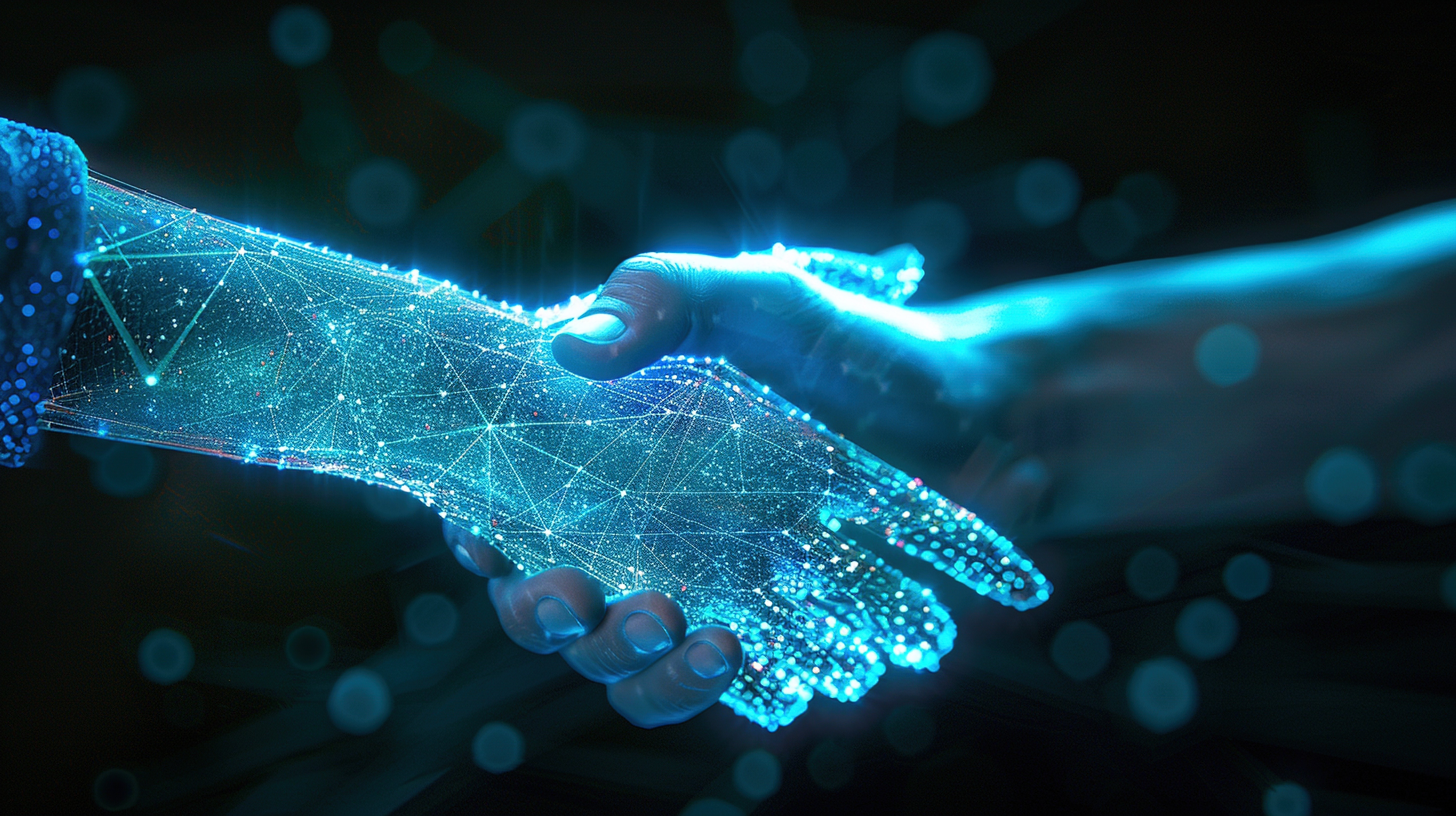 AIと人が協働する未来のイメージ