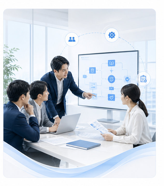 内製化を見据えた伴走支援のイメージ