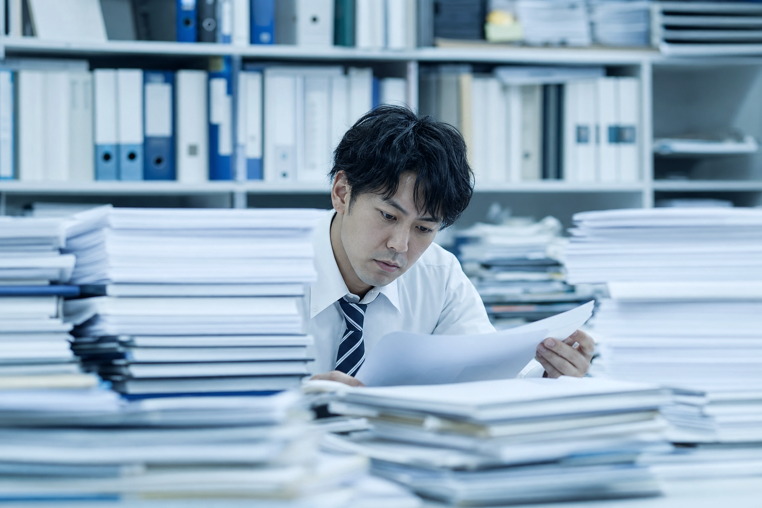 社内ナレッジが活用されない課題のイメージ