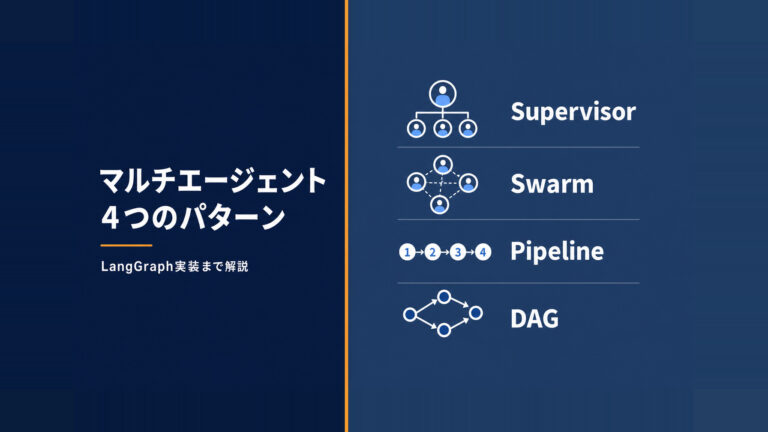 マルチエージェントとは？仕組み・4つのパターン・LangGraph実装まで解説