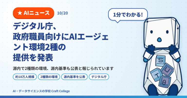 デジタル庁「源内」がAIエージェントを提供開始。源内基準に見るAIガバナンス